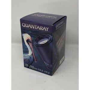 Quantaray 70-210mm f4-5.6 MC Telephoto Zoom Lens Canon FD Mount NEW